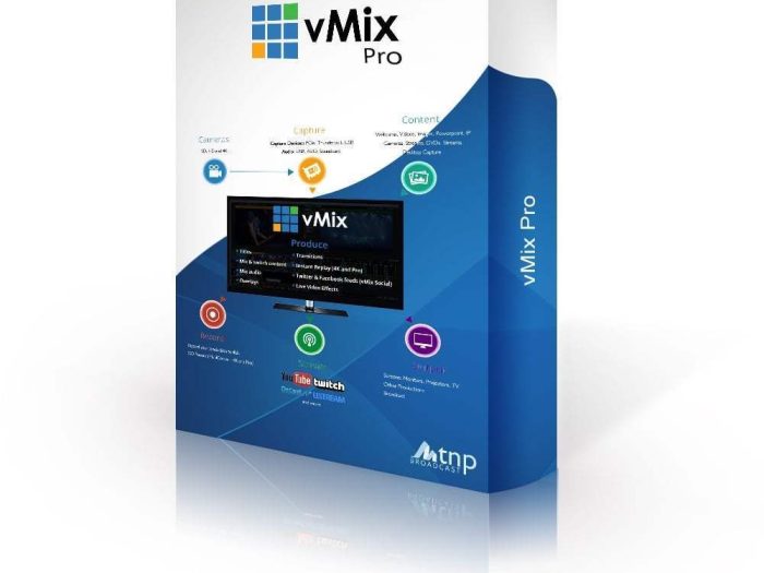 vMix Pro Crack 25.0.0.3 License Registration