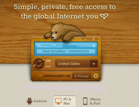 TunnelBear VPN Crack